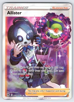 Allister TG24/TG30 2022 Astral Radiance Pokemon Card Full Art Trainer Gallery Nm - Image 1