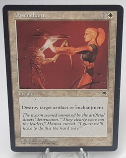 Card Disenchant - Tempest - MTG 1997 Magic The Gathering - Image 1