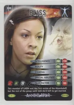 2006 Doctor Who: Battles in Time - Trading Card Game Bliss #055 2e7 - Image 1