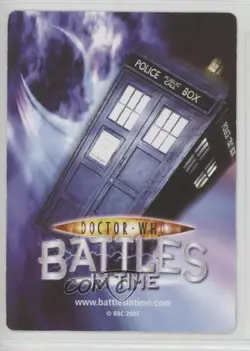 2006 Doctor Who: Battles in Time - Trading Card Game Bliss #055 2e7 - Image 2