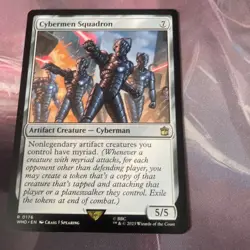 Doctor Who Card Bundle Artifact/myriad Master Multiplied, Cybermen Patrol, Ect - Image 3