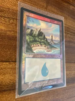 MTG✨ISLAND FOIL✨Onslaught MINT Basic Land 2002 T. Szczudlo Art UNPLAYED ! - Image 3