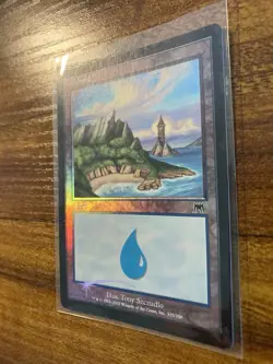 MTG✨ISLAND FOIL✨Onslaught MINT Basic Land 2002 T. Szczudlo Art UNPLAYED ! - Image 4