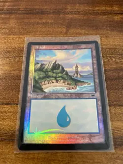 MTG✨ISLAND FOIL✨Onslaught MINT Basic Land 2002 T. Szczudlo Art UNPLAYED ! - Image 5