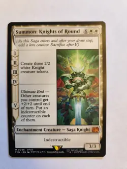 Summon: Knights of Round #36 Mythic MTG - Image 1