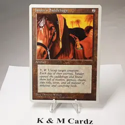 MTG - 4th Edition - Jandor's Saddlebags - Rare - Near Mint - Image 1