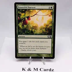 MTG - M12 - Bountiful Harvest - #166 - Lightly Played - Image 1