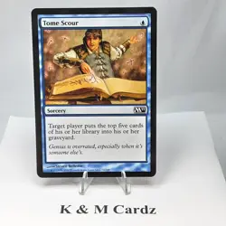 MTG - M11 - Tome Scour - #076 - Lightly Played - Image 1