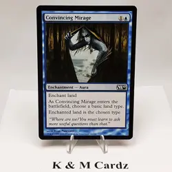 MTG - M10 - Convincing Mirage - #046 - Lightly Played - Image 1