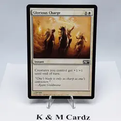 MTG - M10 - Glorious Charge - #011 - Lightly Played - Image 1