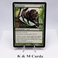 MTG - M10 - Oakenform - #197 - Lightly Played - Image 1
