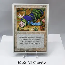 MTG - 4th Edition - Karma - Uncommon - Near Mint - Image 1