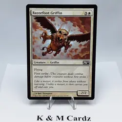 MTG - M10 - Razorfoot Griffin - #025 - Lightly Played - Image 1