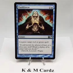 MTG - M12 - Flashfreeze - #052 - Lightly Played - Image 1