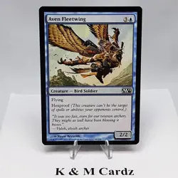 MTG - M12 - Aven Fleetwing - #044 - Lightly Played - Image 1