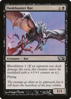 MTG - M12 - Duskhunter Bat - #097 - Lightly Played - Image 1