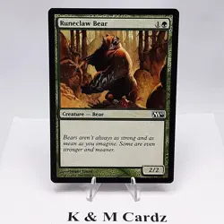 MTG - M10 - Runeclaw Bear - #203 - Lightly Played - Image 1