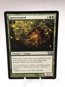 MTG - M14 - Sporemound - #196 - Lightly Played - Image 1