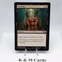 MTG - M10 - Mind Rot - #105 - Lightly Played - Image 1