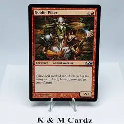 MTG - M10 - Goblin Piker - #140 - Lightly Played - Image 1