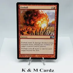 MTG - M12 - Fireball - #131 - Lightly Played - Image 1