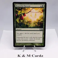 MTG - M10 - Bountiful Harvest - #170 - Lightly Played - Image 1