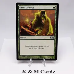 MTG - M10 - Giant Growth - #184 - Lightly Played - Image 1
