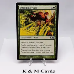 MTG - M10 - Entangling Vines - #181 - Lightly Played - Image 1