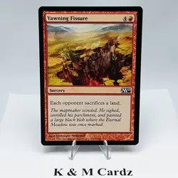 MTG - M10 - Yawning Fissure - #164 - Lightly Played - Image 1