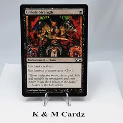 MTG - M11 - Unholy Strength - #119 - Lightly Played - Image 1