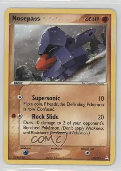 Nosepass Pokemon EX Holon Phantoms #25 2006 fm0 - Image 1