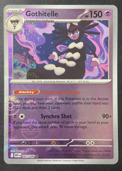 Gothitelle 043/086 (Poke Ball) White Flare Reverse Holo Rare Pokemon TCG - Image 1