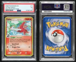 Latias Holo Pokemon EX n Phantoms PSA 3 2006 0yj1 - Image 3