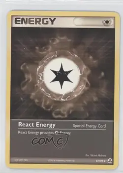React Energy Pokemon EX Legend Maker #82 2006 a3q - Image 1