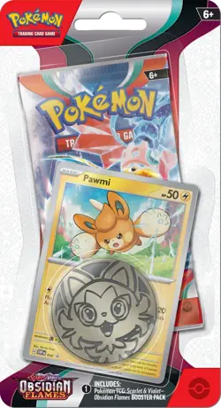 Obsidian Flames Premium Booster Pack Scarlet & Violet Blister Pokemon Cards New - Image 1