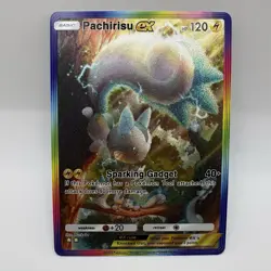 Pachirisu EX Pokemon TCG Pocket Illustration Rare Textured Holo Custom - Image 1
