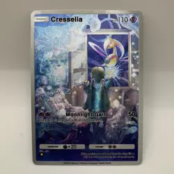 Cresselia Pokemon TCG Pocket Illustration Rare Immersive Textured Holo Custom - Image 1