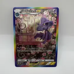 Mismagius EX Pokemon TCG Pocket Illustration Rare Textured Holo Custom - Image 1