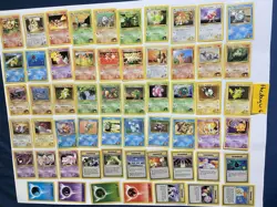 Lot of 129 Vintage Pokemon Cards WotC 2000 - Image 2