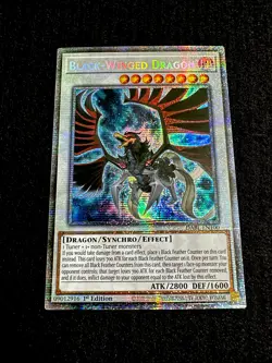 YUGIOH • BLACK-WINGED DRAGON • STARLIGHT RARE • DABL-EN100 • 1st • NM - Image 2