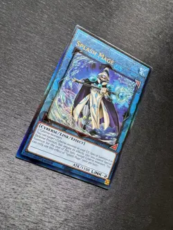 YuGiOh! Splash Mage RA04-EN080 - Error Misprint Name Shift 1st Edition Near Mint - Image 5