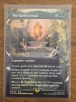 The Earth Crystal (Borderless) Final Fantasy Foil - Image 1