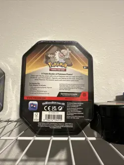Pokemon Triple Whammy SLAKING Tin 3 Booster Packs 3 Foil Cards TCG New & Sealed - Image 2