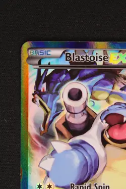 Pokemon TCG Card - Blastoise EX XY122 Black Star Promo Full Art XY Holo Rare - Image 2