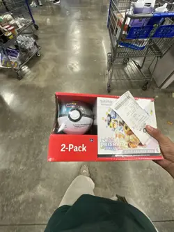 Sam's Club Pokemon Prismatic ETB and Pokeball Bundle Sealed! - Image 1
