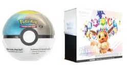 Sam's Club Pokemon Prismatic ETB and Pokeball Bundle Sealed! - Image 1
