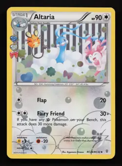 Pokemon TCG Card Altaria RC24/RC32 HP Generations Radiant Collection LP - Image 1