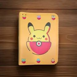 Trading Card Binder TCG Game Pokemon 400 Cards w/ 50 Removable Sleeves - Image 1