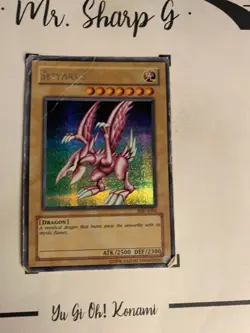SEIYARYU - SDD-E001 ENGLISH Yu-Gi-Oh! CARD SECRET RARE HOLO KONAMI GAME 2003** - Image 3