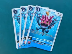 Sangomon BT21-031 Playset World Convergence Digimon Card Game x4 - Image 1